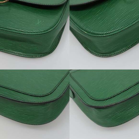 LOUIS VUITTON Epi Saint Cloud GM Shoulder Bag Green M52194 - Picture 10 of 13